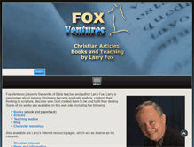 Tablet Screenshot of foxven.com